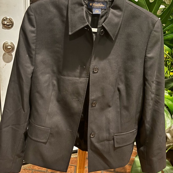 Brooks Brothers Womens Classic Black Wool Jacket - Picture 2 of 5